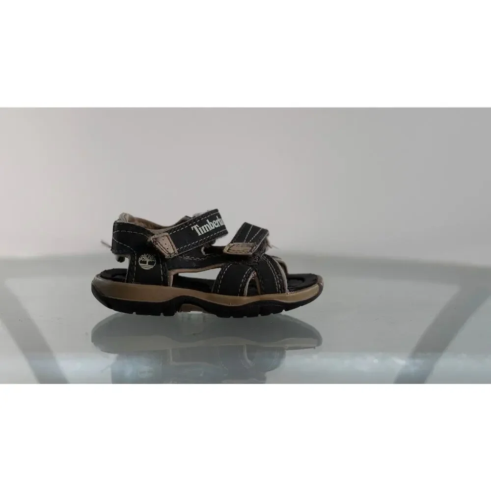 Timberland Mad River 2-Strap Brown Sandals‎ Toddler Shoes Size 5 Brown 43862